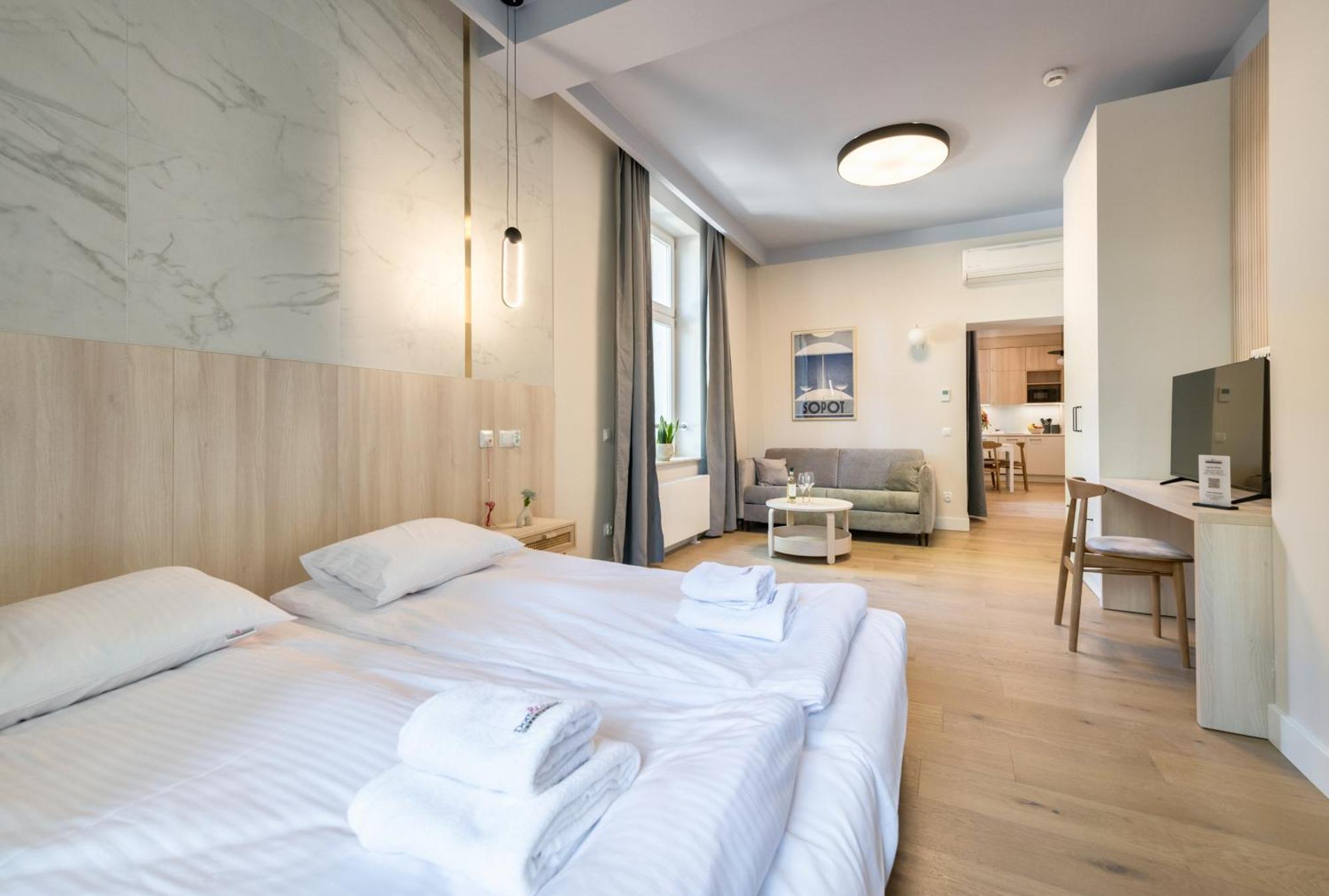 White Dune By Dom & House Apartments ソポト エクステリア 写真